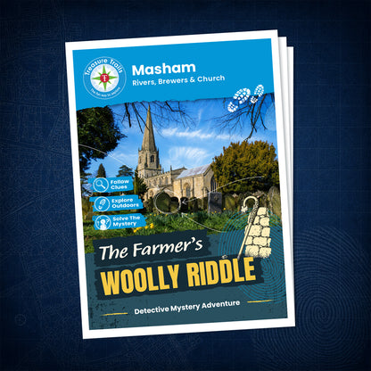 Masham - Rivers, Brewers & Church Treasure Trail - front cover