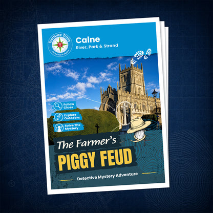 Calne - River, Park & Strand Treasure Trail - front cover