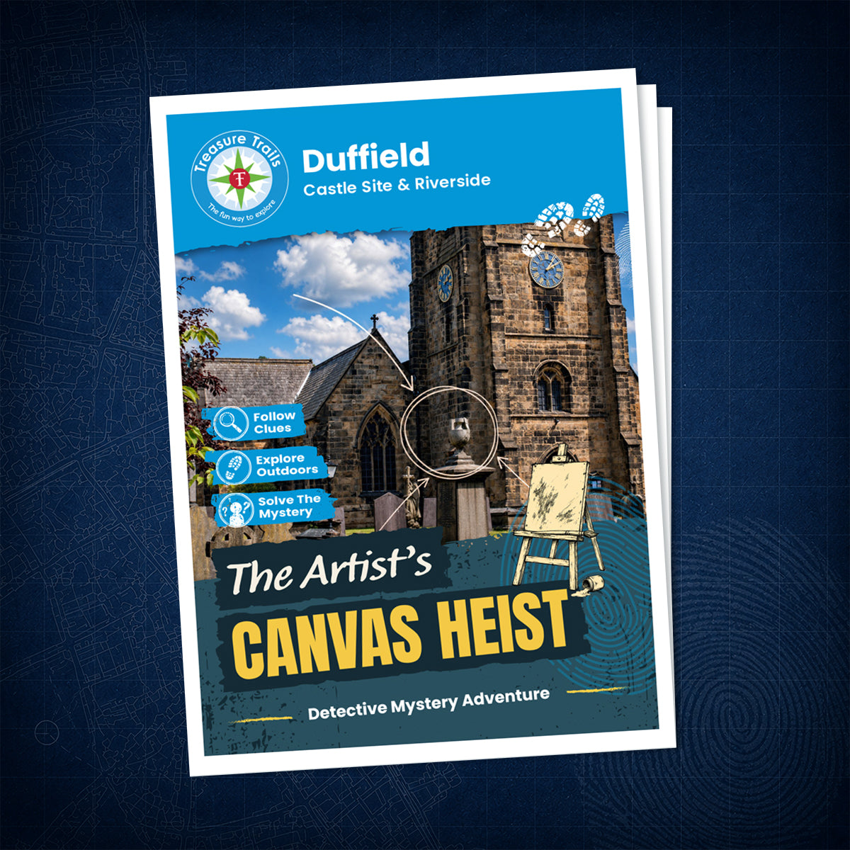 Duffield - Castle Site & Riverside Treasure Trail - front cover