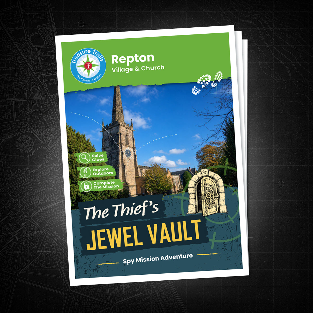 Repton - Village & Church Treasure Trail - front cover
