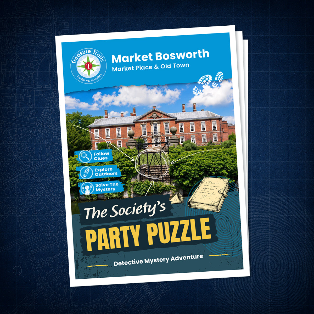 Market Bosworth - Market Place & Old Town Treasure Trail - front cover