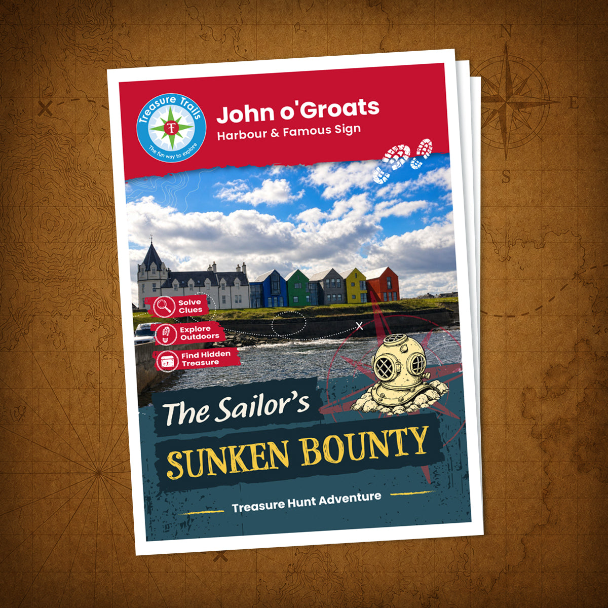 John o' Groats - Harbour & Famous Sign Treasure Trail - front cover