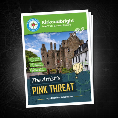 Kirkcudbright - Dee Walk & Town Centre Treasure Trail - front cover