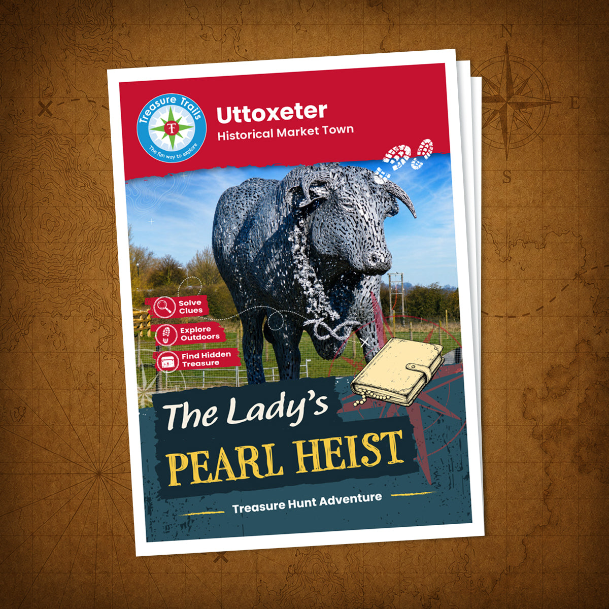 Uttoxeter - Historical Market Town Treasure Trail - front cover