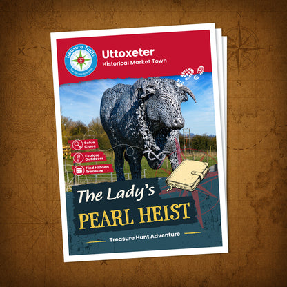 Uttoxeter - Historical Market Town Treasure Trail - front cover