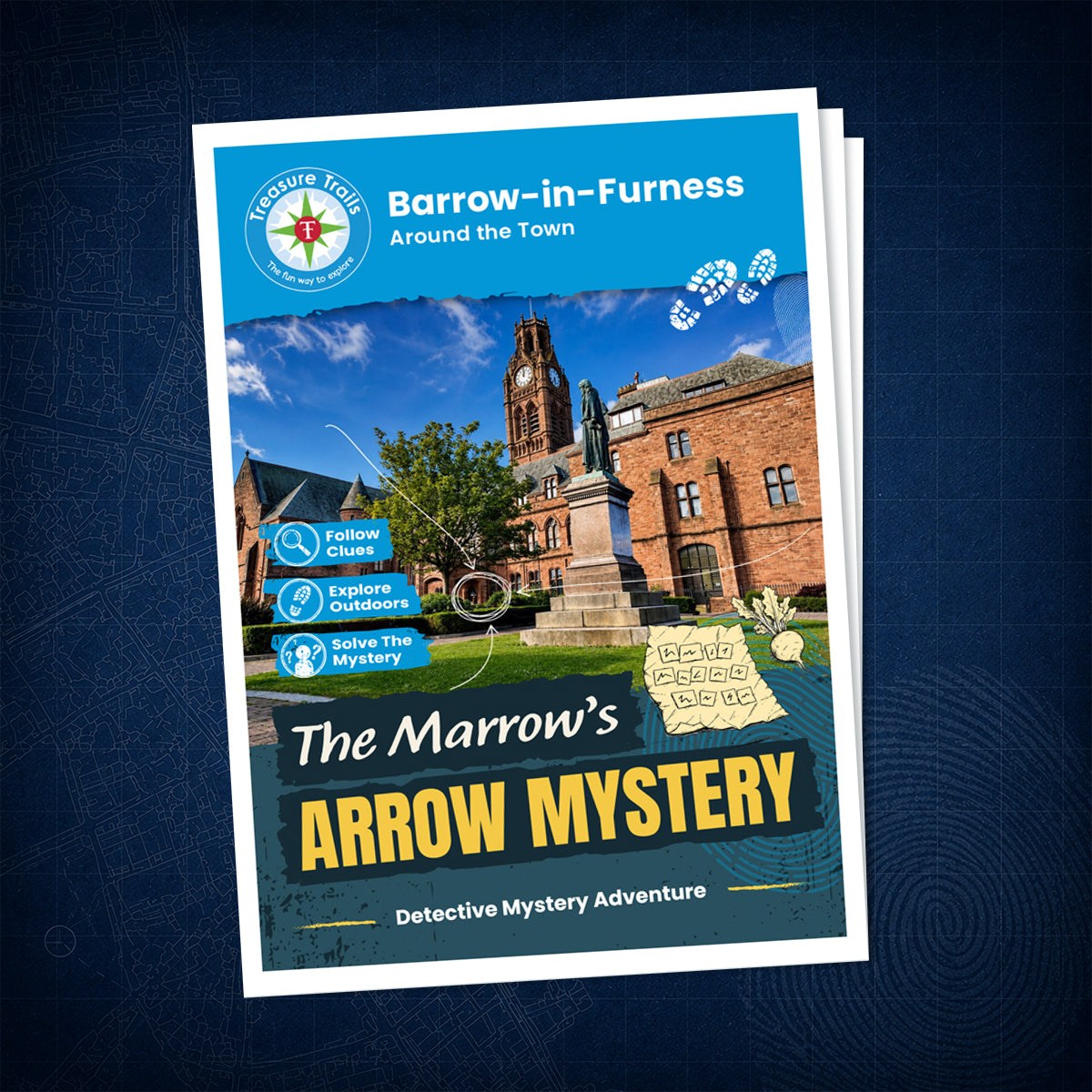 Barrow-in-Furness - Around the Town Treasure Trail - front cover