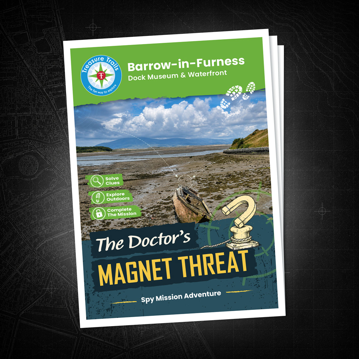 Barrow-in-Furness - Dock Museum & Waterfront Treasure Trail - front cover
