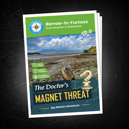 Barrow-in-Furness - Dock Museum & Waterfront Treasure Trail - front cover