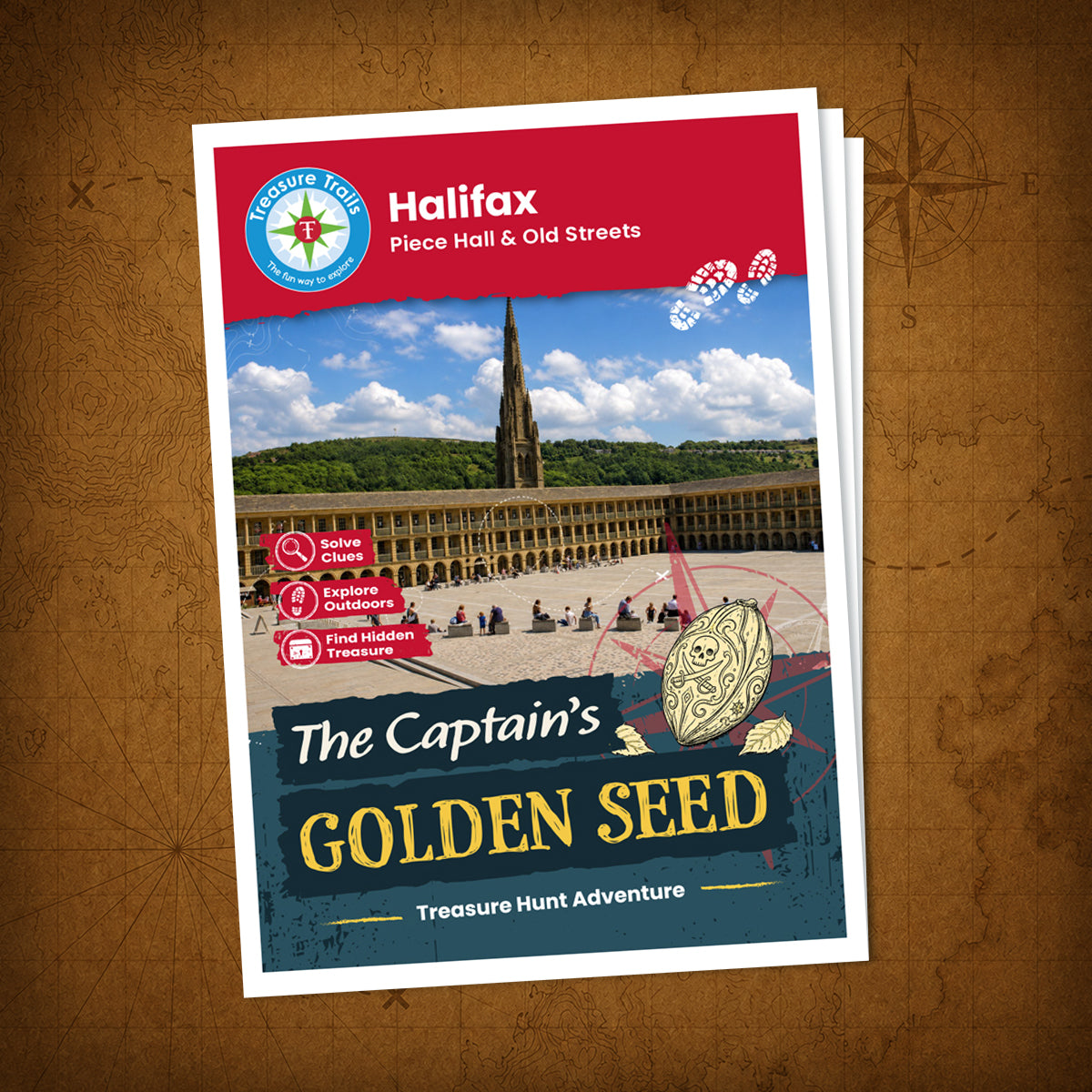 Halifax - Piece Hall & Old Streets Treasure Trail - front cover