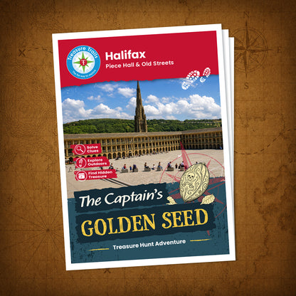 Halifax - Piece Hall & Old Streets Treasure Trail - front cover