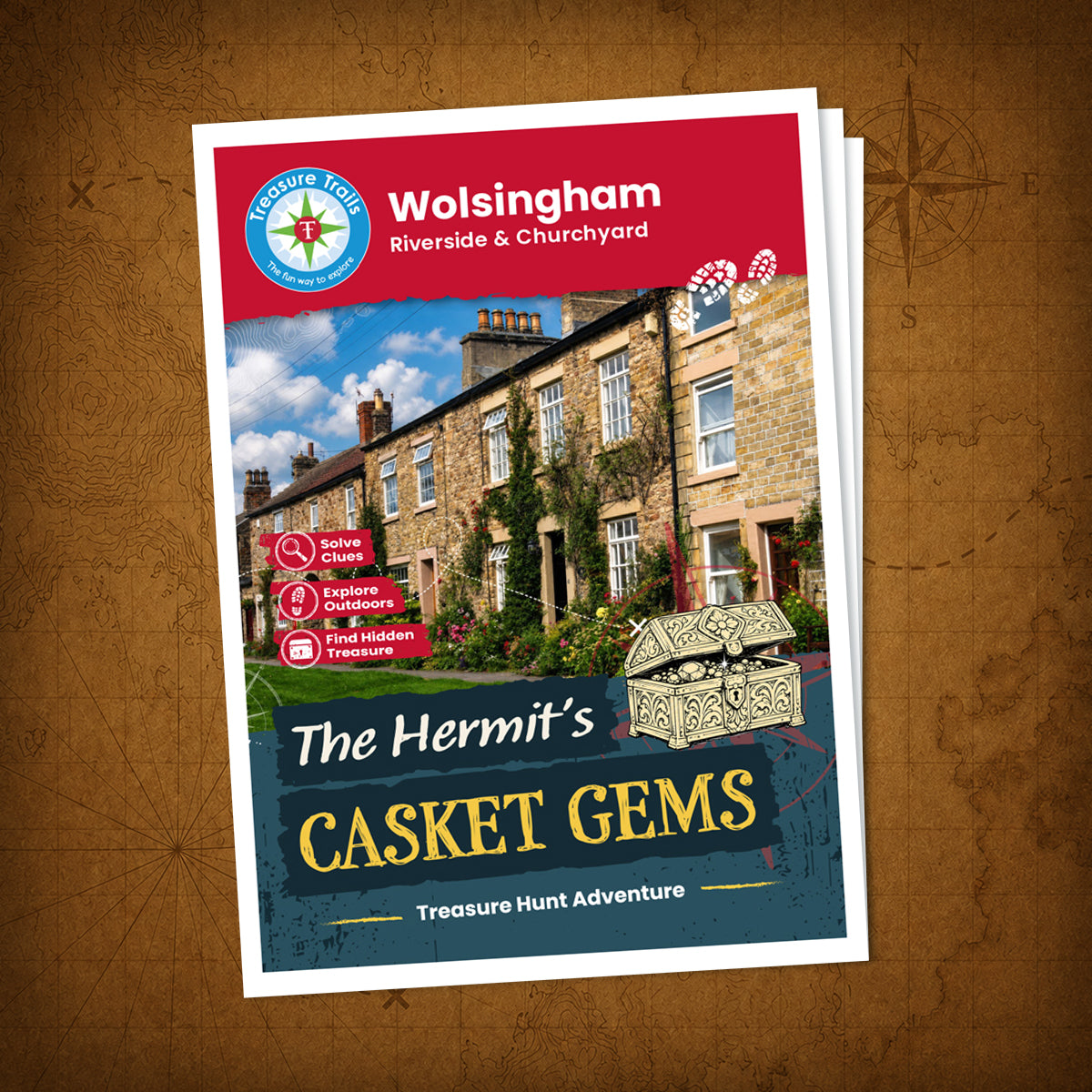 Wolsingham - Riverside & Churchyard Treasure Trail - front cover