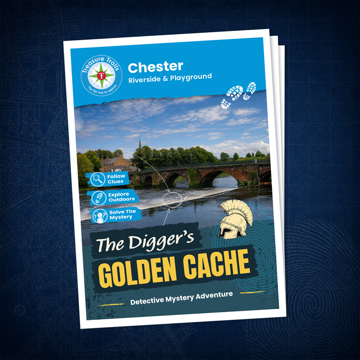 Chester - Riverside & Playground Treasure Trail - front cover