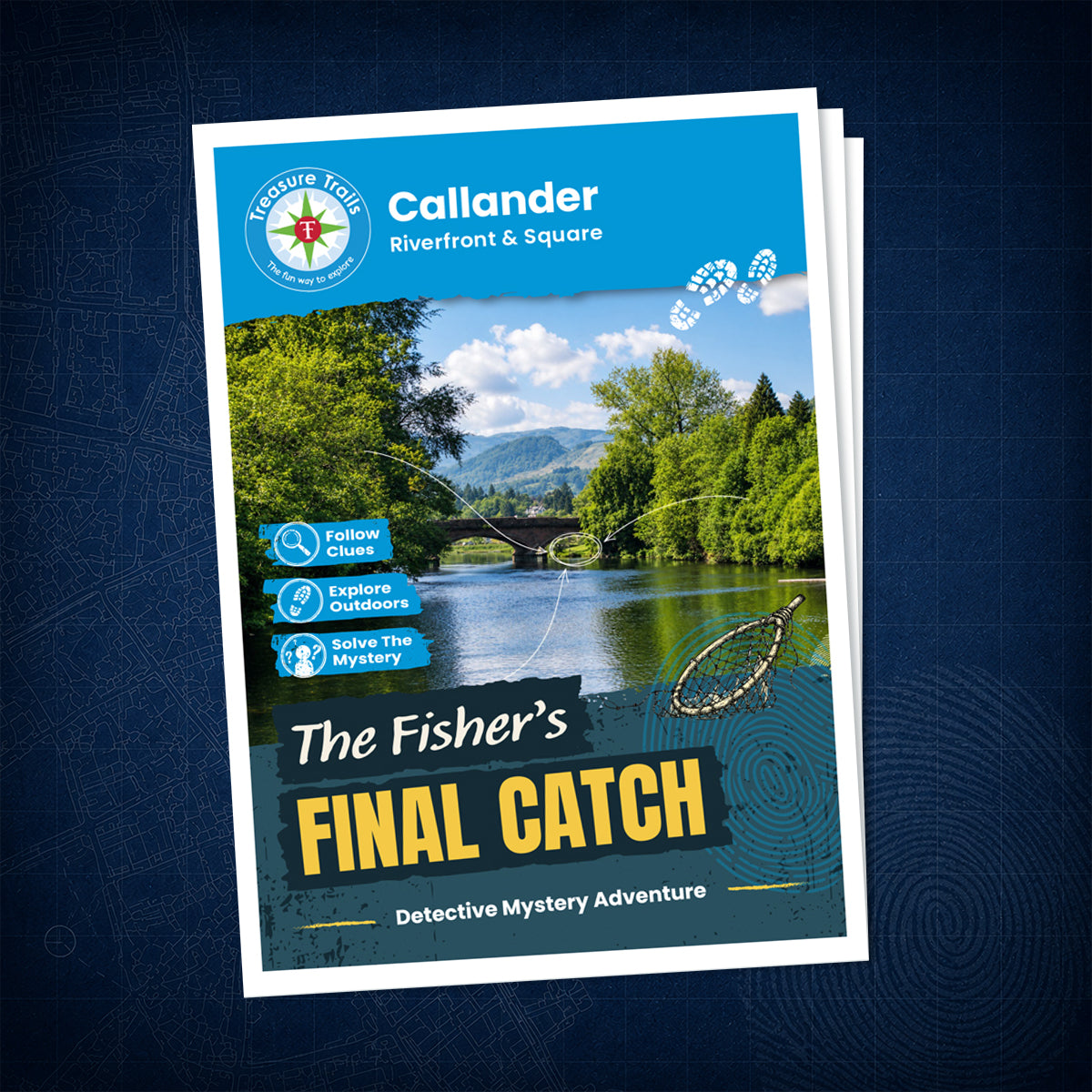 Callander - Riverfront & Square Treasure Trail - front cover