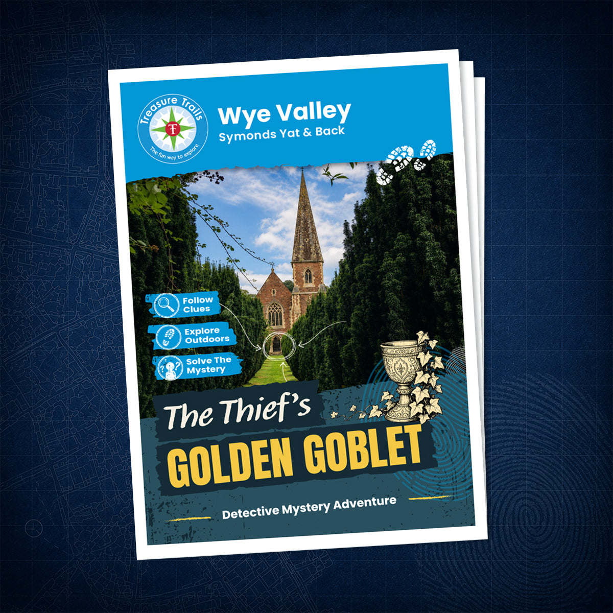 Wye Valley - Symonds Yat & Back Treasure Trail - front cover