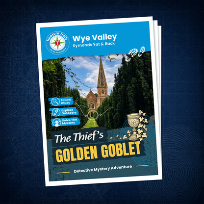 Wye Valley - Symonds Yat & Back Treasure Trail - front cover