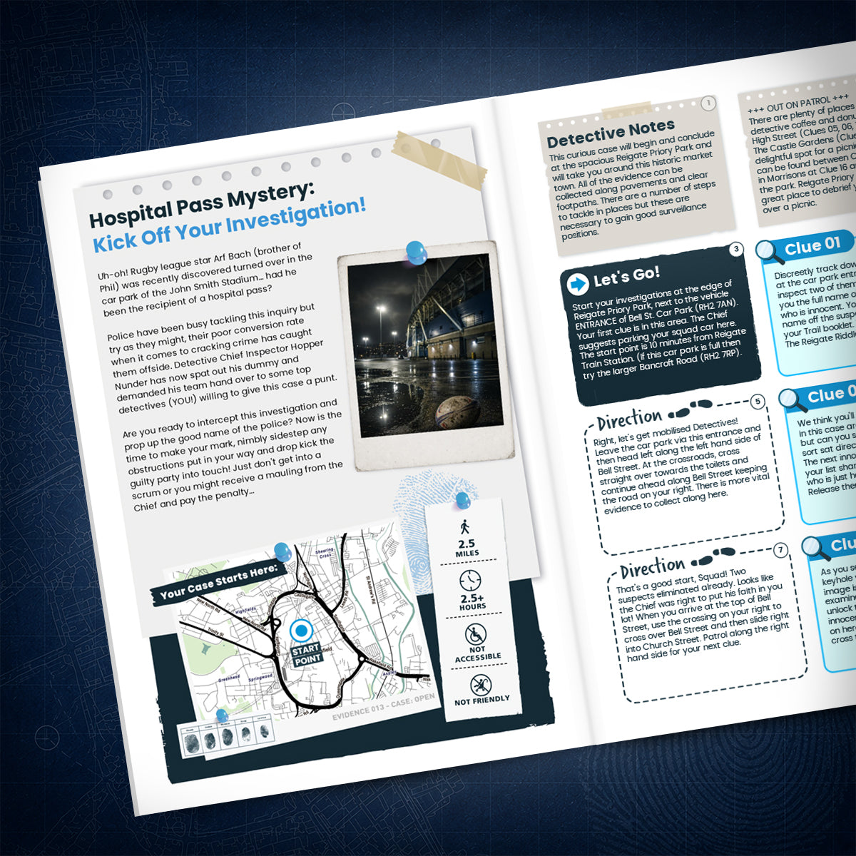 Huddersfield - Town Centre & Canal Treasure Trail - story page