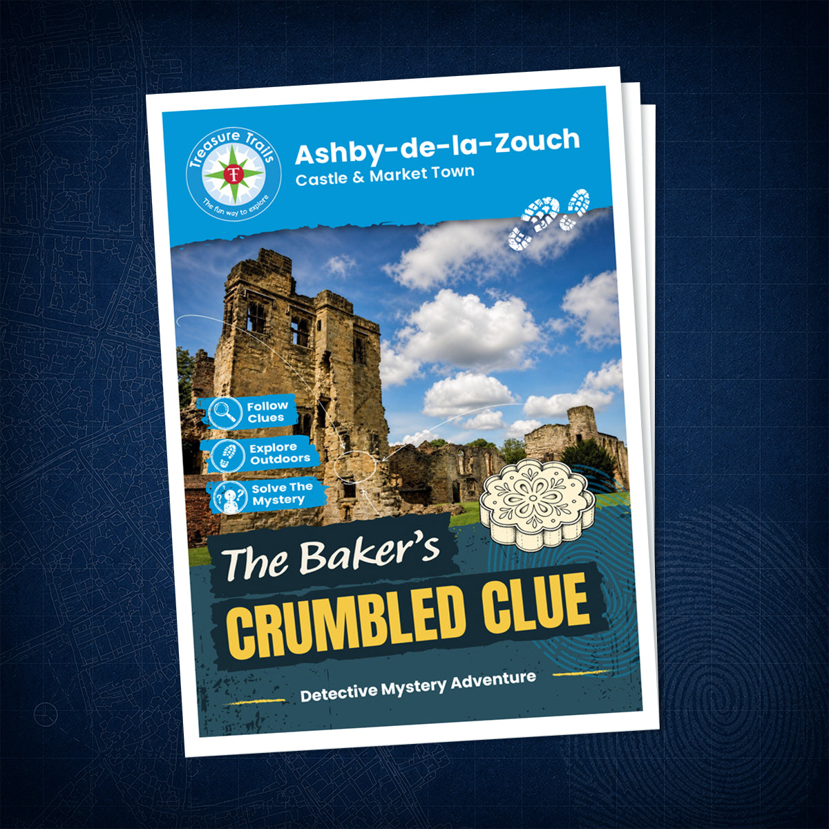 Ashby-de-la-Zouch - Castle & Market Town Treasure Trail - front cover