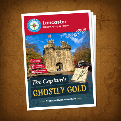 Lancaster - Castle, Quay & Priory Treasure Trail - front cover
