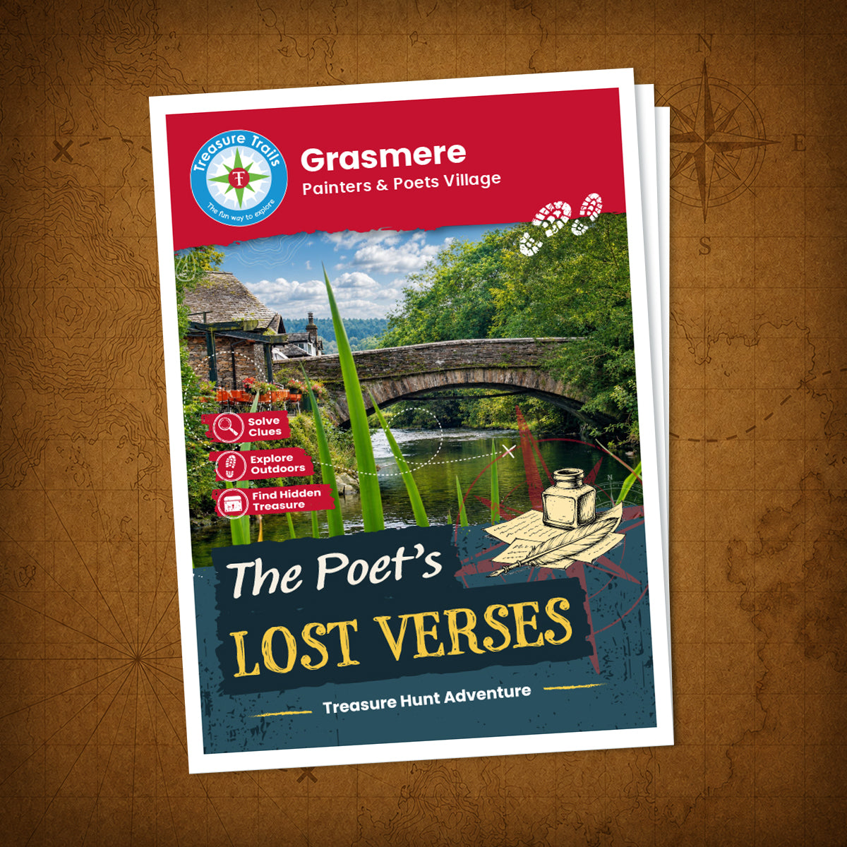 Grasmere - Painters & Poets Village Treasure Trail - front cover