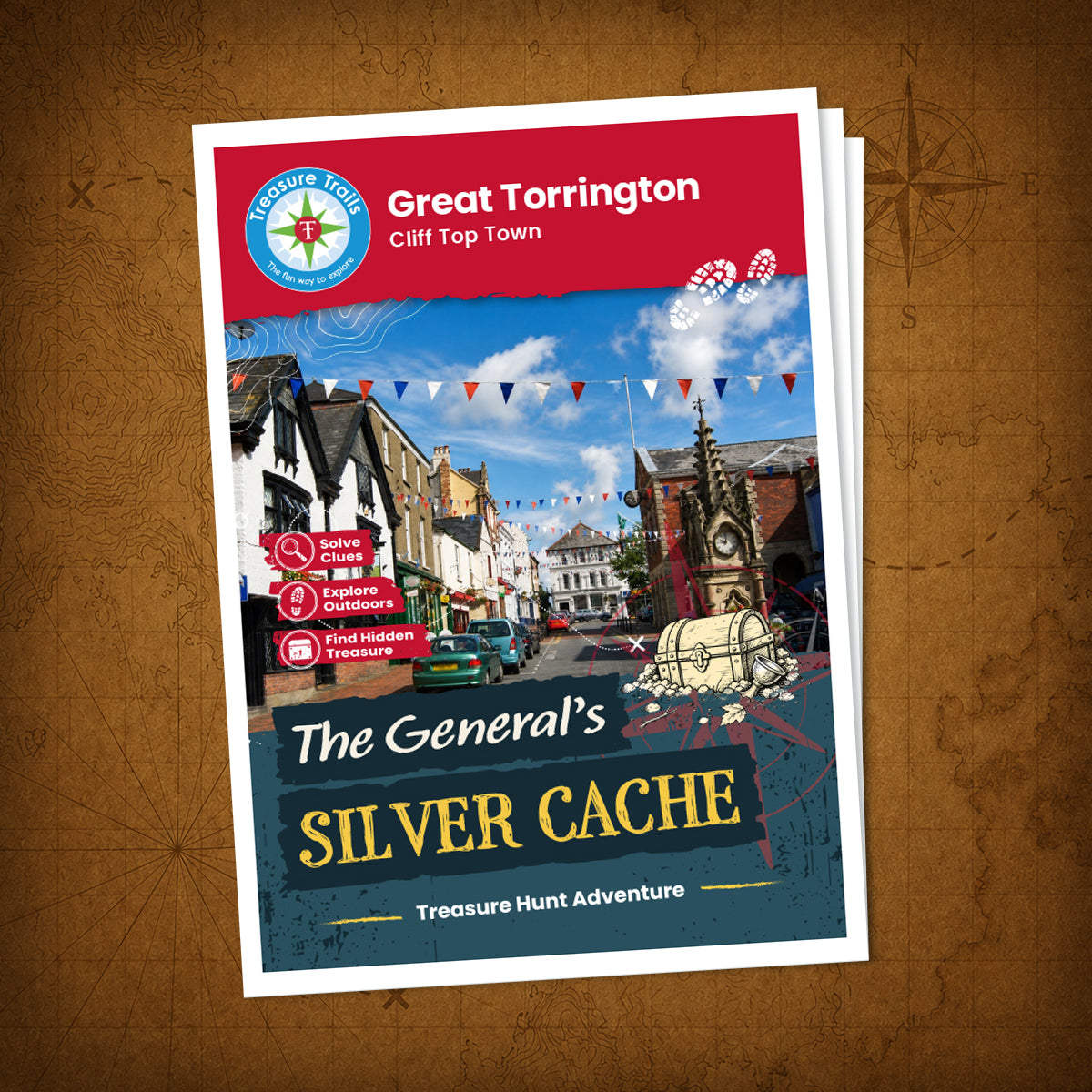 Great Torrington - Cliff Top Town Treasure Trail - front cover