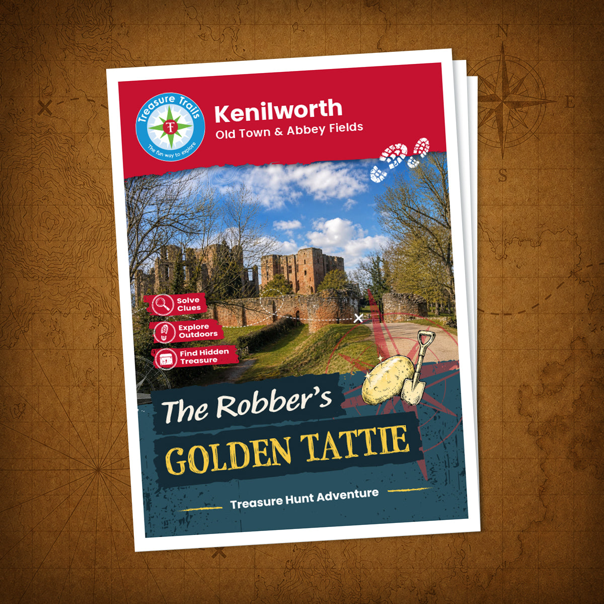 Kenilworth - Old Town & Abbey Fields Treasure Trail - front cover