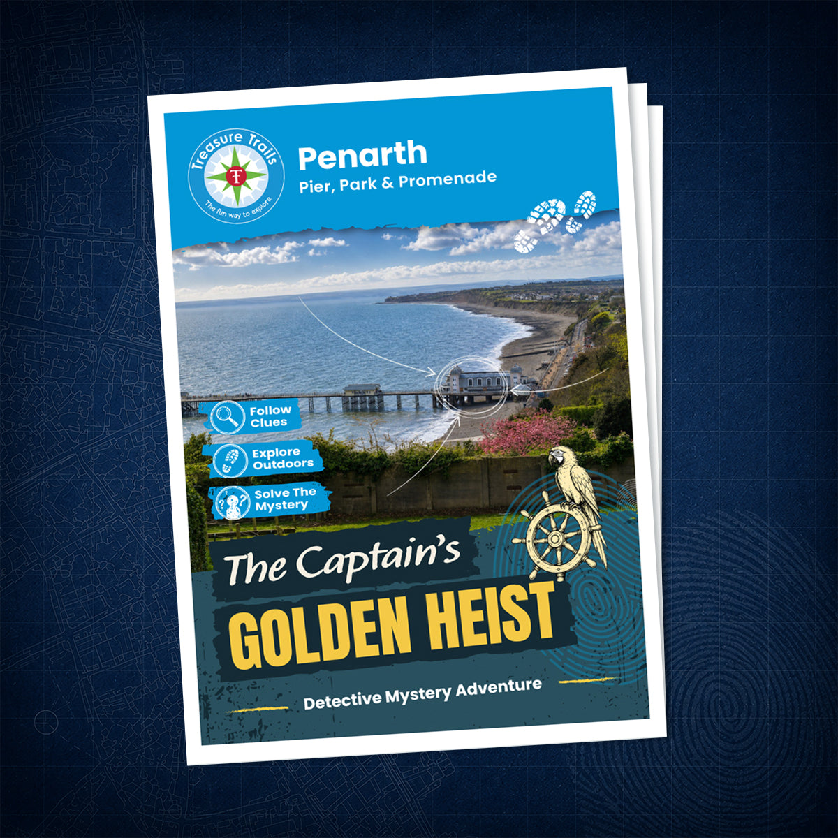 Penarth - Pier, Park & Promenade Treasure Trail - front cover