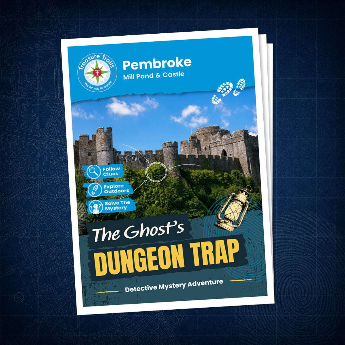 Pembroke - Mill Pond & Castle Treasure Trail - front cover