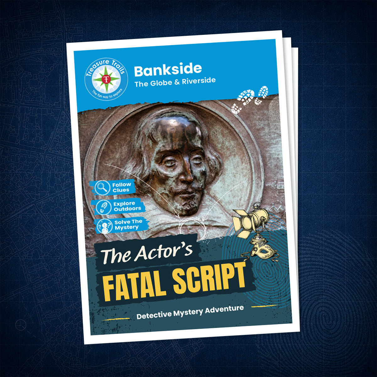 Bankside - The Globe & Riverside Treasure Trail - front cover