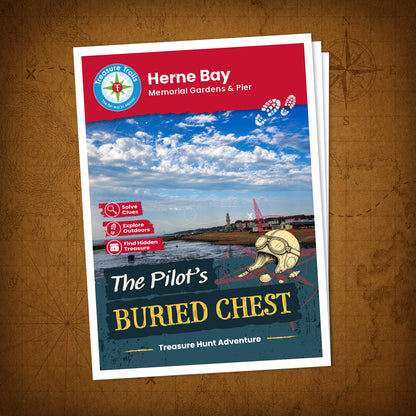 Herne Bay - Memorial Gardens & Pier Treasure Trail - front cover