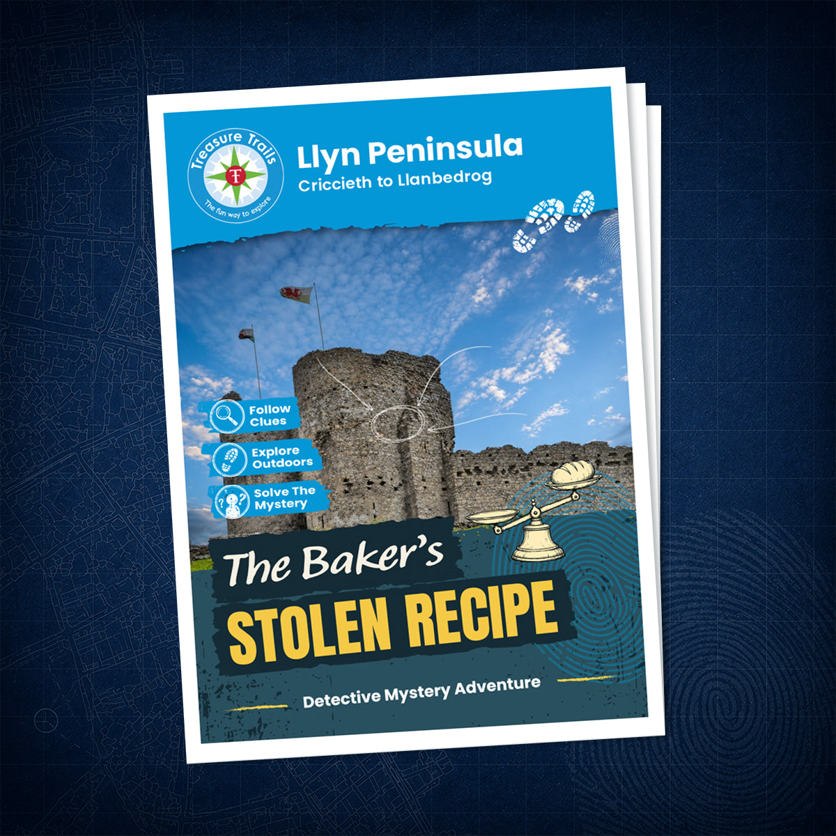 Llyn Peninsula - Criccieth to Llanbedrog Treasure Trail - front cover