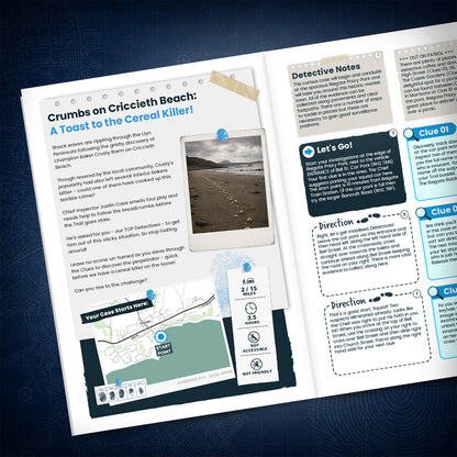 Llyn Peninsula - Criccieth to Llanbedrog Treasure Trail - story page