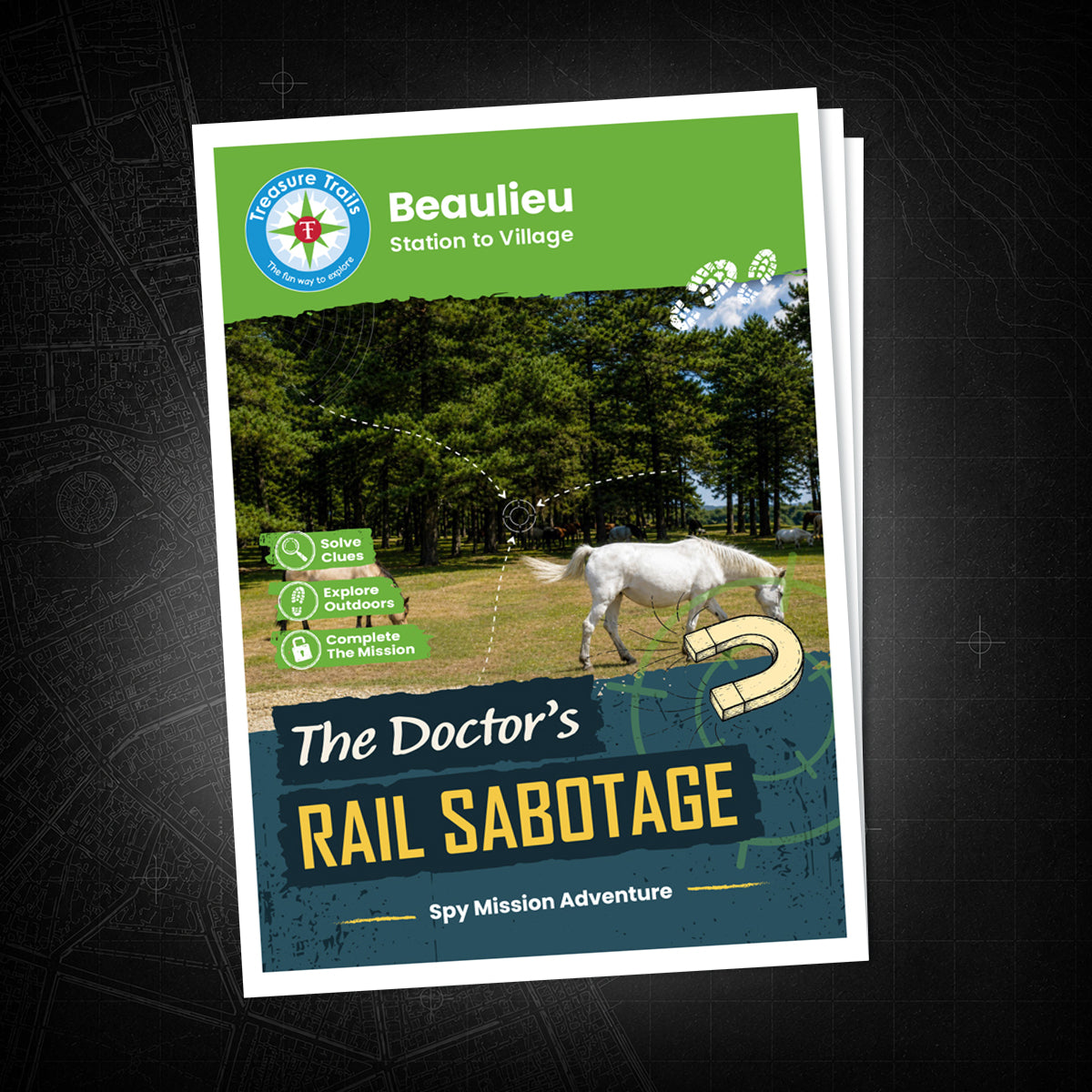 Beaulieu - Station to Village Treasure Trail - front cover