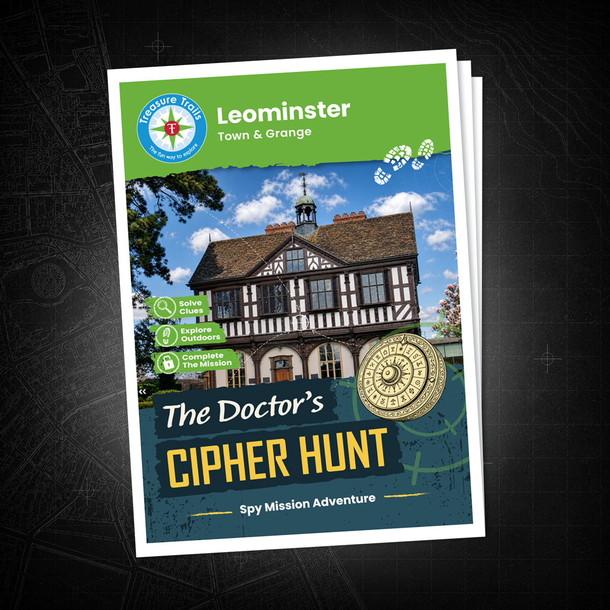 Leominster - Town & Grange Treasure Trail - front cover