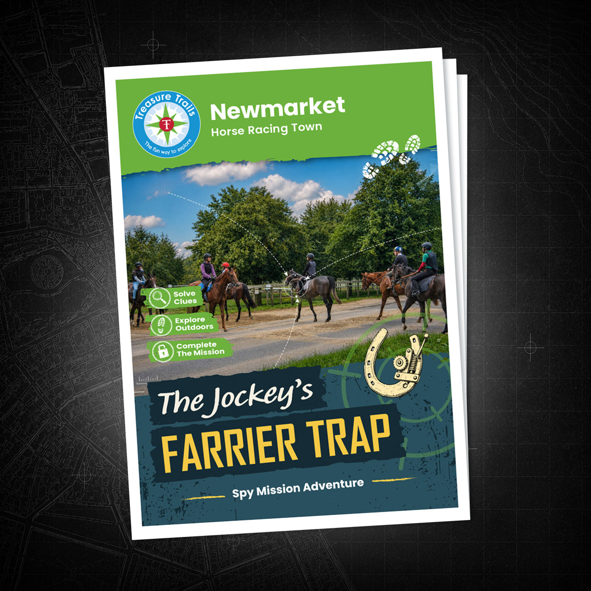 Newmarket - Horse Racing Town Treasure Trail - front cover
