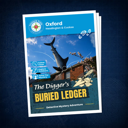 Oxford - Headington & Cuckoo Treasure Trail - front cover