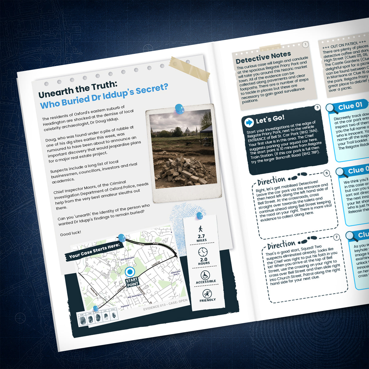Oxford - Headington & Cuckoo Treasure Trail - story page