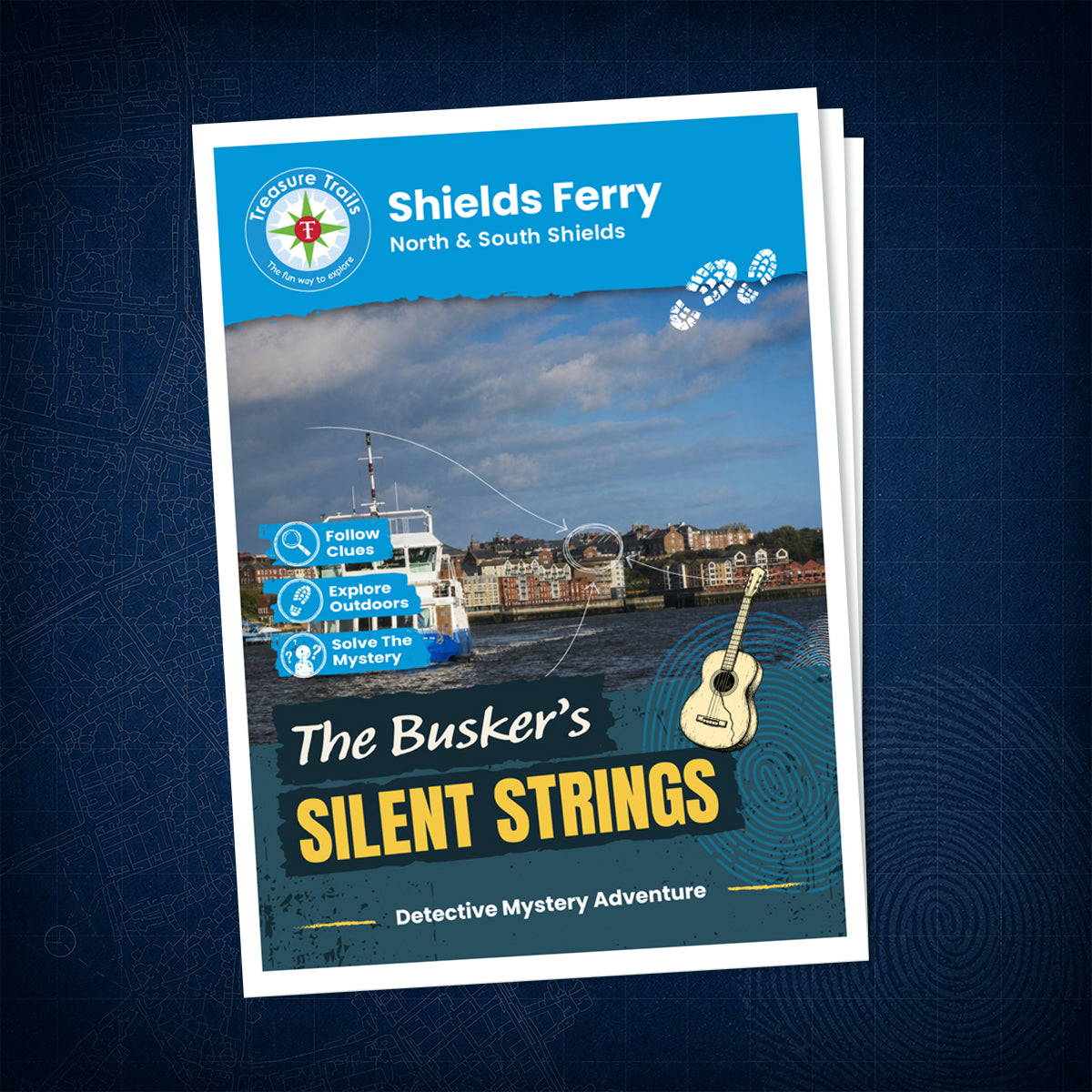 Shields Ferry - North & South Shields Treasure Trail - front cover