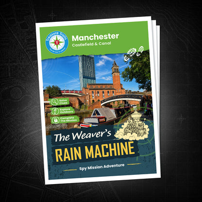 Manchester - Castlefield & Canal Treasure Trail - front cover