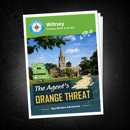 Witney - Streets, River & Green Treasure Trail - front cover
