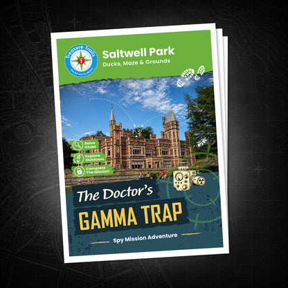 Saltwell Park - Ducks, Maze & Grounds Treasure Trail - front cover