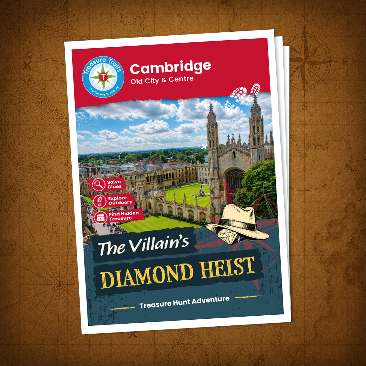 Cambridge - Old City & Centre Treasure Trail - front cover