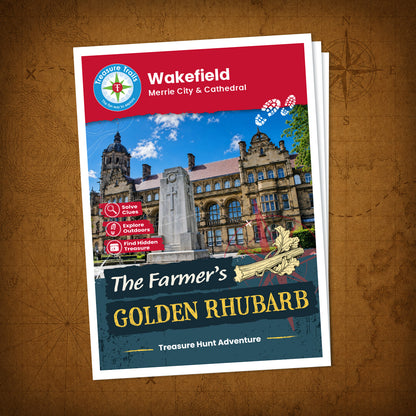 Wakefield - Merrie City & Cathedral Treasure Trail - front cover
