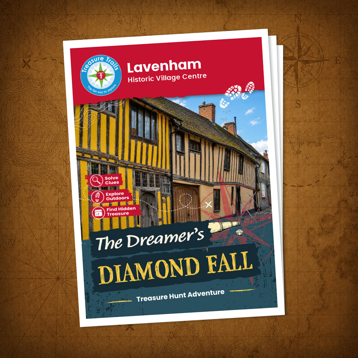 Lavenham - Historic Village Centre Treasure Trail - front cover
