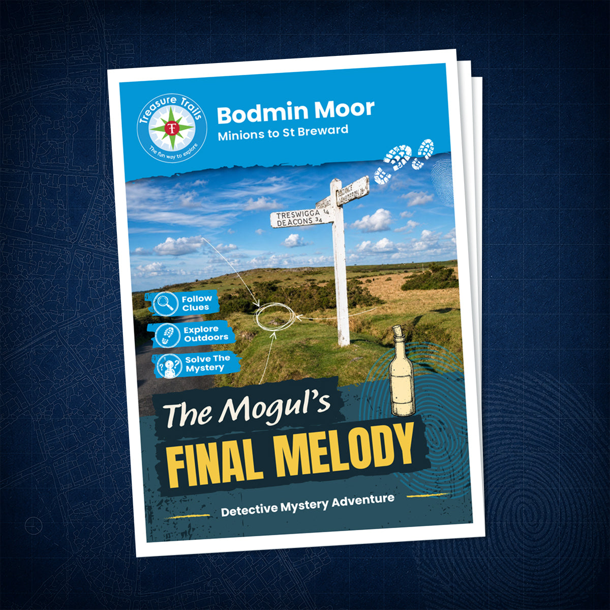 Bodmin Moor - Minions to St Breward Treasure Trail - front cover