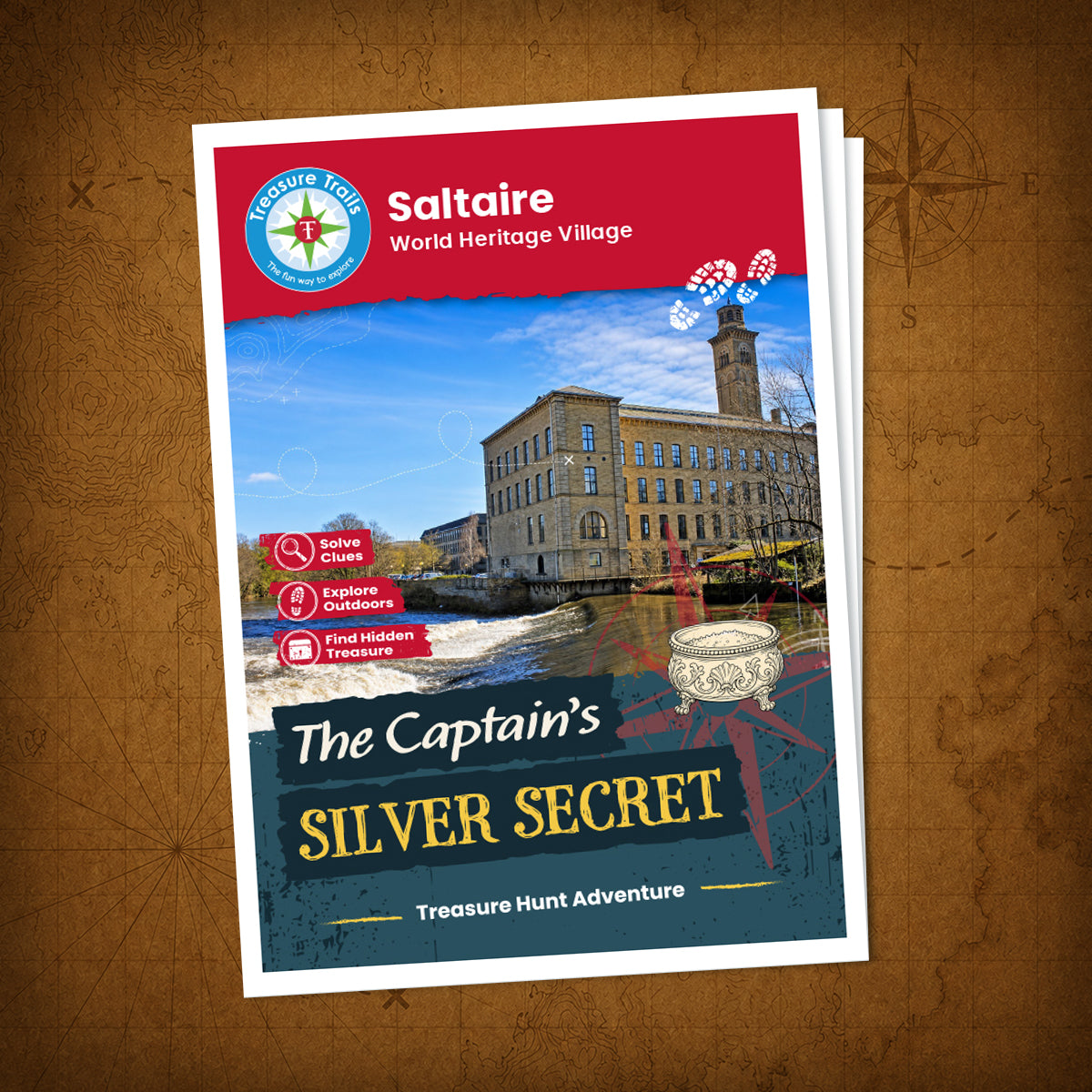 Saltaire - World Heritage Village Treasure Trail - front cover