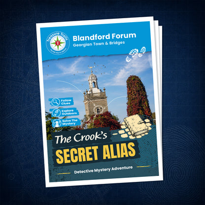 Blandford Forum - Georgian Town & Bridges Treasure Trail - front cover