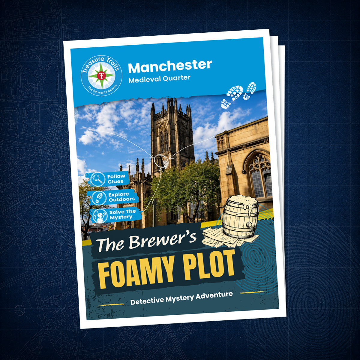 Manchester - Medieval Quarter Treasure Trail - front cover