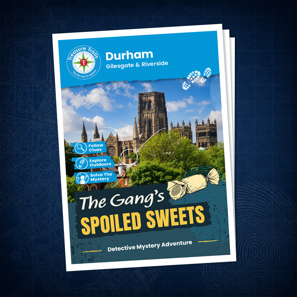Durham - Gilesgate & Riverside Treasure Trail - front cover