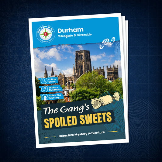 Durham - Gilesgate & Riverside Treasure Trail - front cover