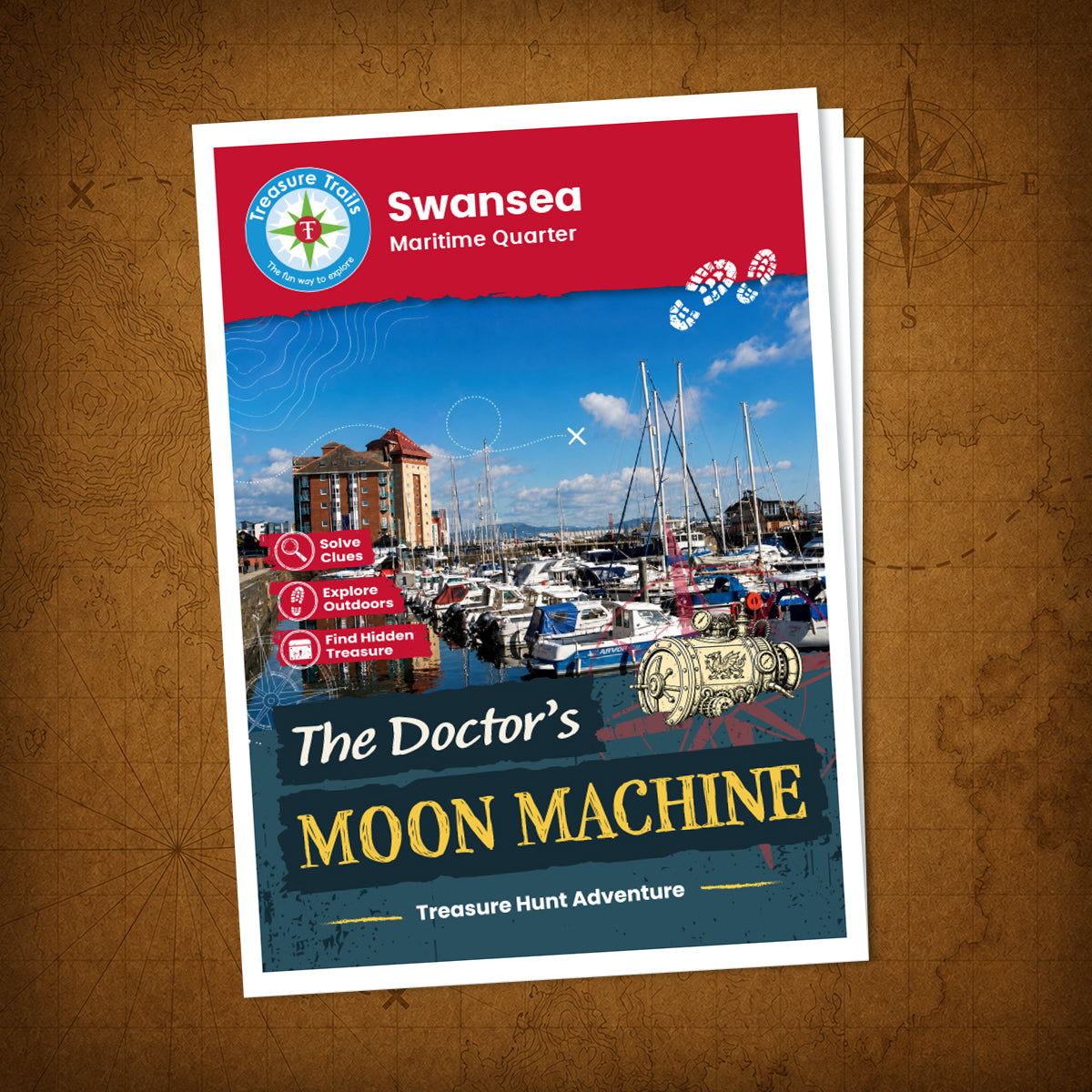 Swansea - Maritime Quarter Treasure Trail - front cover
